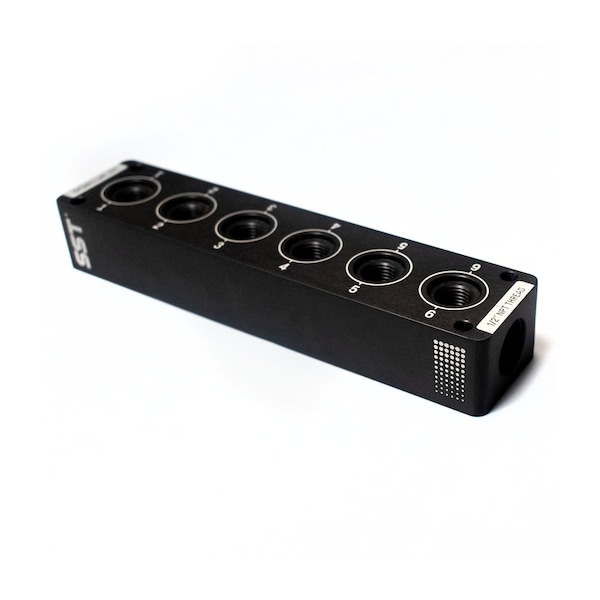 Stupid Simple Tools Aluminum Air Manifold - 6 Ports SST039-06 - main