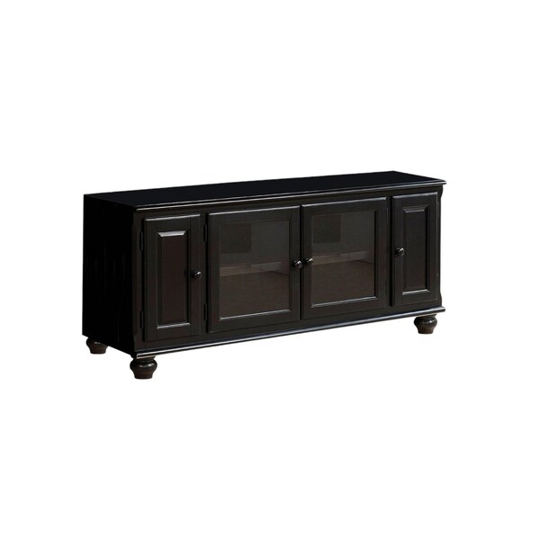 Homeroots 58in Black TV Stand 347478 - main