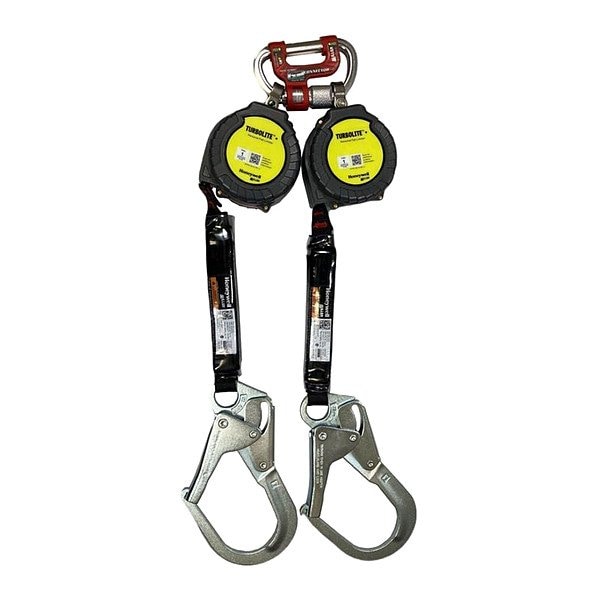 Honeywell Miller TurboLite+ Scorpion Self-Retracting Lifeline, Quick-Connect, Aluminum, 2 Leg(s) MTL-OHS2-28/9FT - main
