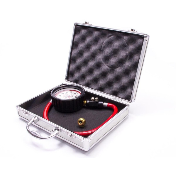 Slugfest Supplies 52-52011 Tire Pressure Gauges Tire Gauge - 0-40PSI 3.5 in. GID Dual Bleed SL1394361 - main