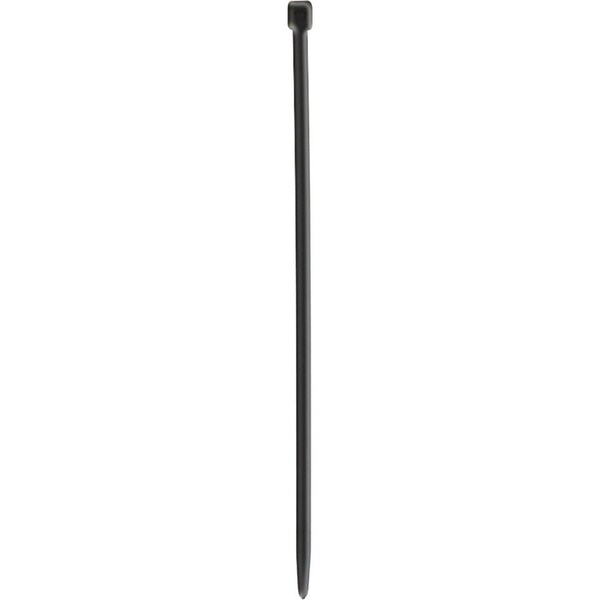 Eagle Aspen Cable Tie, 7-1/2 in L, Black, Nylon, 6.5 lb Strength 501052 - main