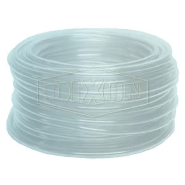 Dixon Tubing, 1/4 in ID x 3/8 in OD x 100 ft L, PVC, Domestic ICL0406 - main