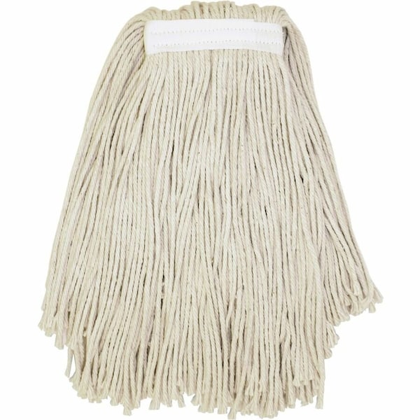 Genuine Joe 4ply Cotton Narrow Band Mophead, Beige GJOZ24COT - main