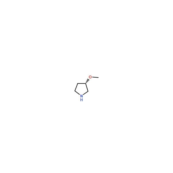 Ak Scientific (S)-3-Methoxypyrrolidine (1g), CAS 120099-61-8 Z2151-1g - main