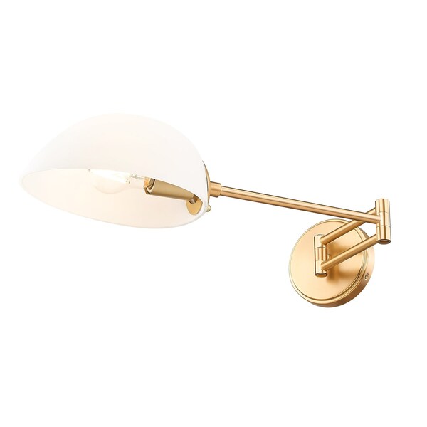 Z-Lite Breton Modern Gold 1 Light Wall Sconce 3048S-MGLD - main
