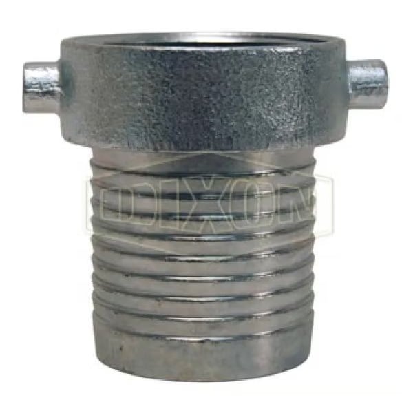 Dixon King Short Shank Suction Coupling with Plated Iron Nut, 6 in Nominal, Female NPSM End Style, Domest FCSM600 - main