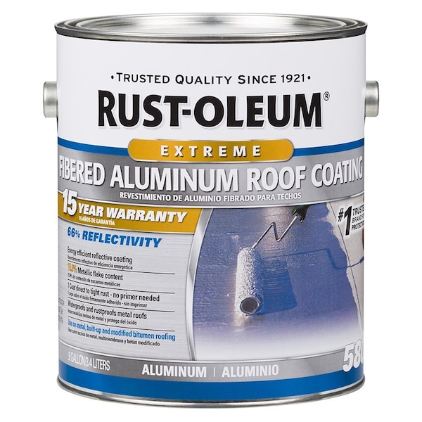 Rust-Oleum Zinsser Mm Xim Krud Kutter Concrobium .9 Gallon Rust-Oleum 301905 Bright Aluminum Roofing 580 Extreme Fibered Aluminum Roof Coating 301903 - main