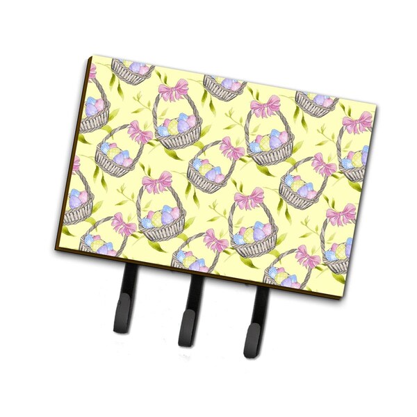 Carolines Treasures Easter Basket and Eggs Leash or Key Holder, 6 x 2 x 9 in. BB7490TH68 - main