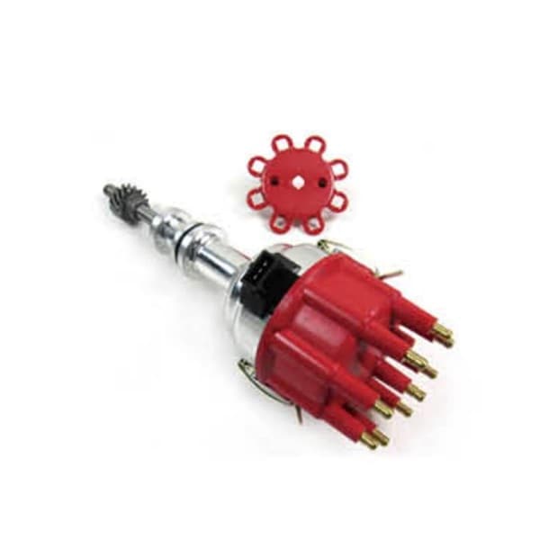 Absurdo Race Pro Billet Ready to Run Electronic Distributor Cap for SB Ford 289-302, Black AB2205973 - main