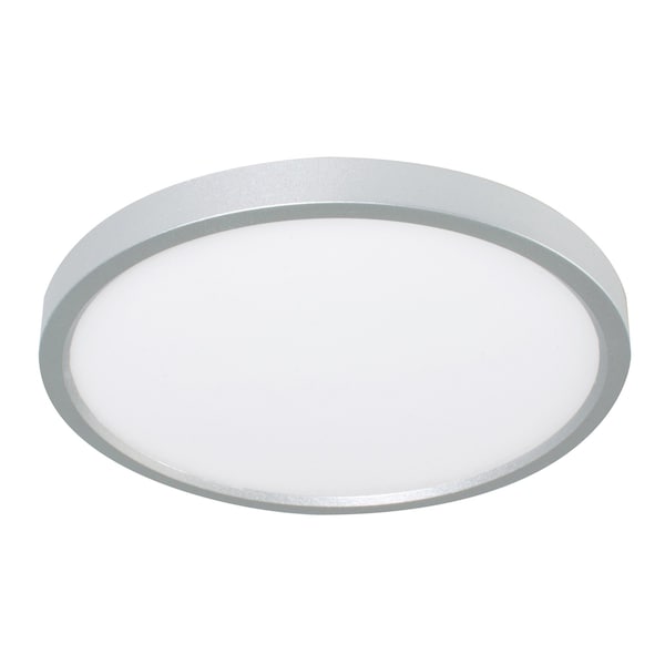 Afx Edge - Round - 24in LED Flush Mount - 40W - Satin Nickel EGRF2440LAJUDSN - main