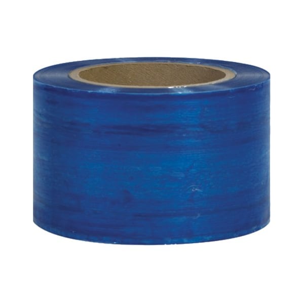 Partners Brand Bundling Stretch Film, 3x80 Gx1000ft, PK18, 3" W x 1000 ft. L, 80 ga., Cast Style, Blue TNB303BLUE - main