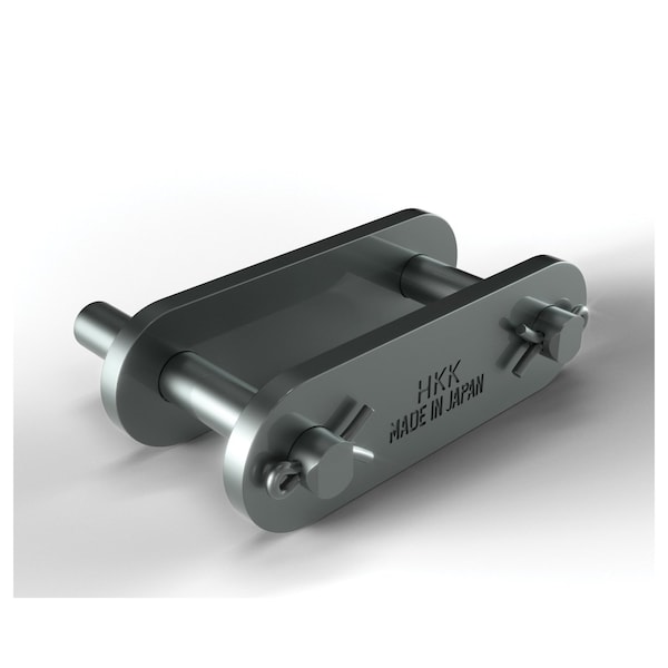 Hkk Chain HKK D-1 Attachment Cottered Double Pitch Conveyor Connecting Link, C2060H chain, 1.5P, .234 Pin DC060CCLD1 - main