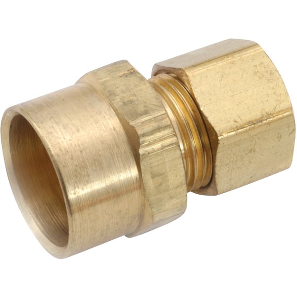 Anderson Metals 5/8''x3/8'' Brass Sweat Adapter 750086-0610 - main