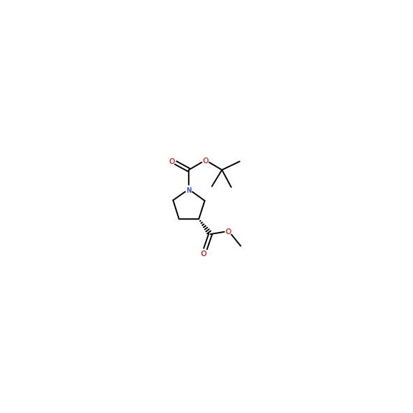 Ak Scientific (S)-1-Boc-pyrrolidine-1, 3-dicarboxylate (5g), CAS 313706-15-9 S937-5g - main