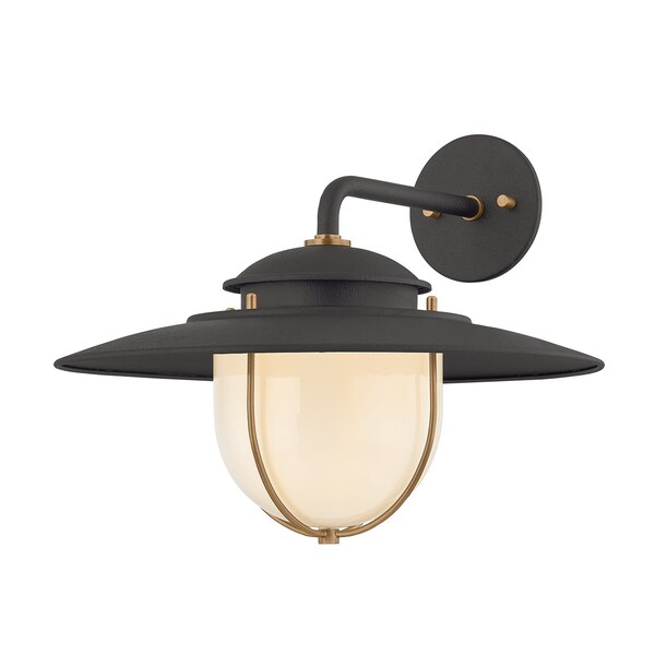 Troy Lighting 1 Light Valley Wall Sconce Vintage Gold Leaf B5312-VGL - main