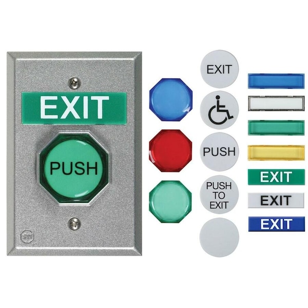 Sti Pushbutton, Aluminum UB-1PN - main