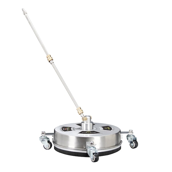 Sun Joe Universal 14-In., 4-Wheel Pressure Washer Surface Cleaner, Stainless Steel SPX-SC14 - main