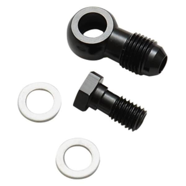 Safety First 10 mm x 1 Metric to 4AN Male Banjo Fitting Aluminum Plus 2 Washers SA3846936 - main