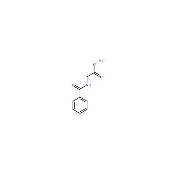 Ak Scientific Sodium hippurate hydrate (25g), CAS 532-94-5 X6166-25g - main