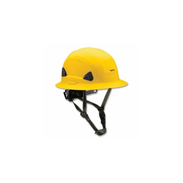 Honeywell Fibre-Metal Fibre-Metal Climbing Style Full Brim Safety Helmet, Type II, Class E, Ratchet Suspension, 068-CSH12002 - main