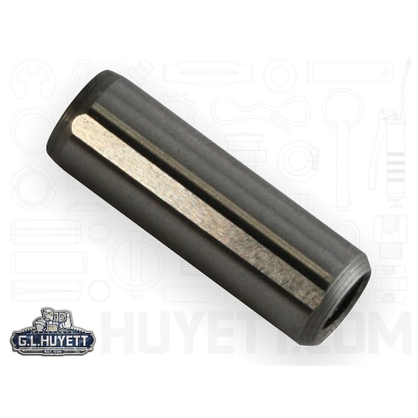 Huyett Flat Vent Pullout Dowel Pin, Alloy Steel, 0.250 in Dia x 0.750 in Length x #8-32 Thread DOWPF-250-0750 - main