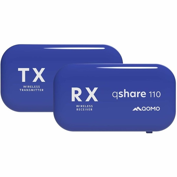 Qomo 4K WIRELESS TRANSCEIVER HDMI/USB-C TRANSMITTER & RECEIVER, 100 FT RANGE QSHARE 110 - main