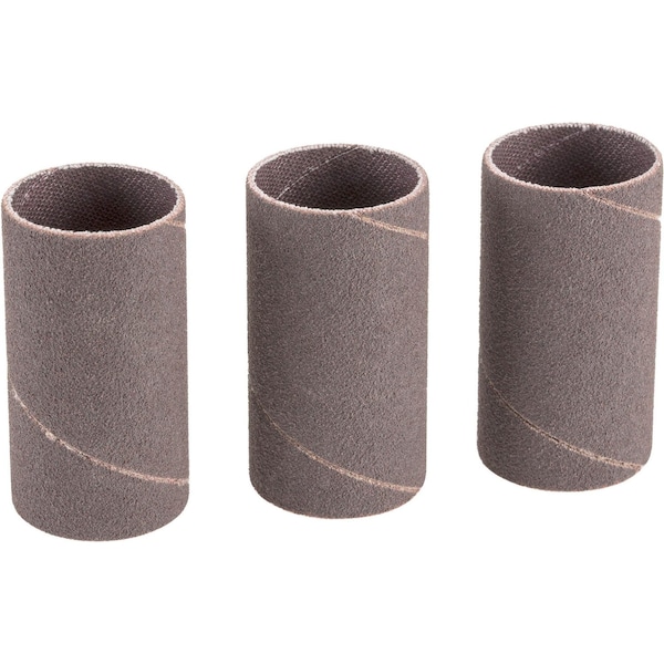 Woodstock 1" Dia. x 2" A/O Hard Sanding Sleeve, 100 Grit, 3PK D1452 - main