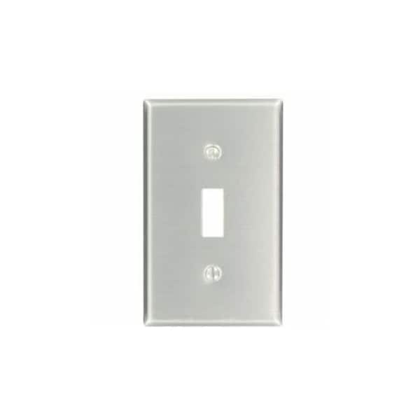 Leviton Wall Plate, Toggle, Aluminum 83001 - main