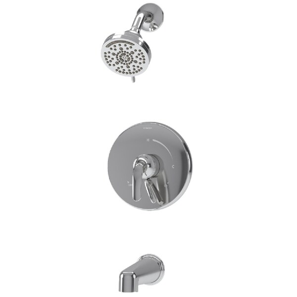 Symmons Single Handle Wall Mount Tub and Shower Trim Kit with Diverter Lever - Valve Not Included S559215TRM - main