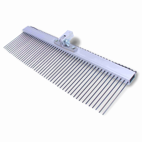 Marshalltown 24 in Flat Wire Texture Broom; 1/2 in Tine Spacing 14850 - main