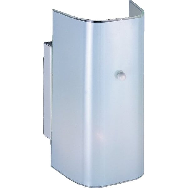 Boston Harbor V89WH01-4411H Wall Light Fixture, 75 W, 1-Lamp, A19 or CFL Lamp, Steel Fixture, White Fixture V89WH01-4411H3L - main