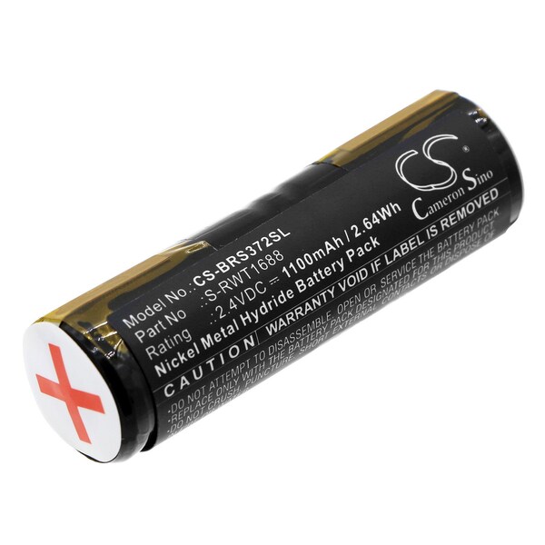 Ilc Replacement NiMH Rechargeable Battery, 2.4V, 1100mAh B. BRAUN ORAL-B SONIC 3721 BATTERY - main