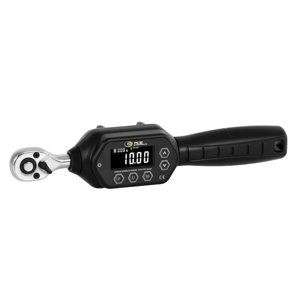 Pce Instruments Digital torque wrench, 0.001-10 Nm for low torques with 1/4 in drive and 999-value memory PCE-TWT 10N - main
