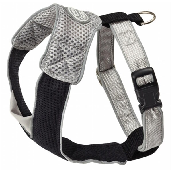 Doggles XS V Mesh Harness - Gray-Black HAOMXS09 - main