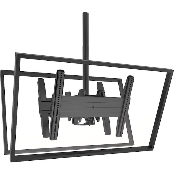 Chief Fusion Medium TV Ceiling Mount - For 32-65 inch Displays - Dual Monitor VESA Mount MCB1U - main