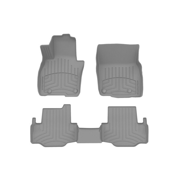 Weathertech Grey, Front and Rear FloorLiner HP 461813-1-3IM - main