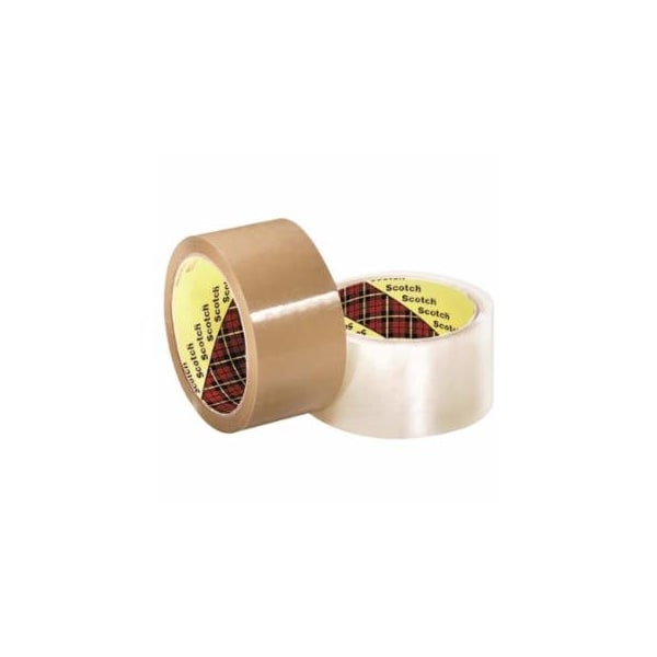 Scotch Box Sealing Tape 371, 48 mm x 50 m x 1.8 mil, Clear, 1 RL/RL 405-021200-13679 - main