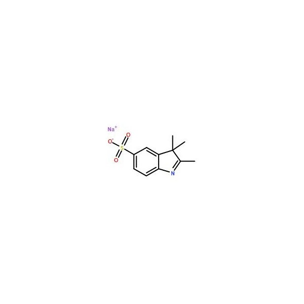 Ak Scientific 2, 3, 3-Trimethyl-3H-indole-5-sulfonic acid sodium salt (10g), CAS 287188-58-3 Y0516-10g - main