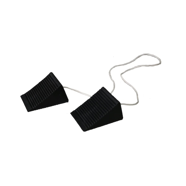 Shop Tuff Compact Rubber Wheel Chock - pair - 20 Pack STF-532RCP-20PK - main