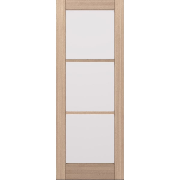 Doornmore G103, 37.75" x 98" ( 36" Door) Left Hand, Mahogany SDL 3 Lite Exterior Door G103-SW-3696_1_LI - main