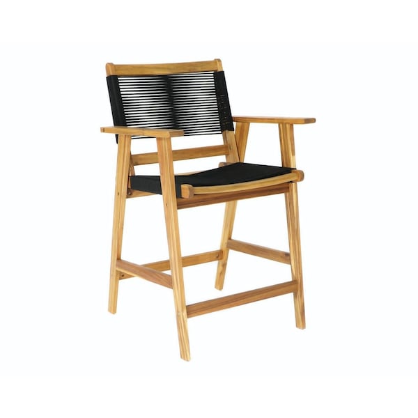Panama Jack Outdoor Panama Jack Laguna Barstool PJO-3301-BLK-BS - main