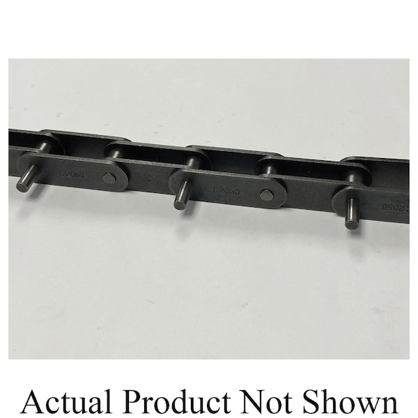 Hkk Chain HKK Double Pitch Riv Standard Conveyor w/D-1 Att Every 2nd P on Pin Link, 1P, .312 Dia x 5/16 W DC040RD1E2P - main