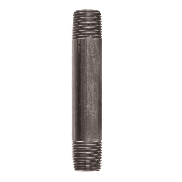 Ace Trading - Nipple 1/2 in. MIP each X 1/2 in. D MIP Black Steel 4-1/2 in. L Nipple 300UP12X412 - main