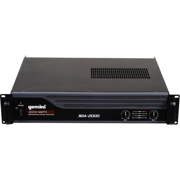 Gemini Professional XGA-2000 Amplifier - 250 W RMS - 2 Channel - Black - 10 Hz to 50 kHz XGA-2000 - main