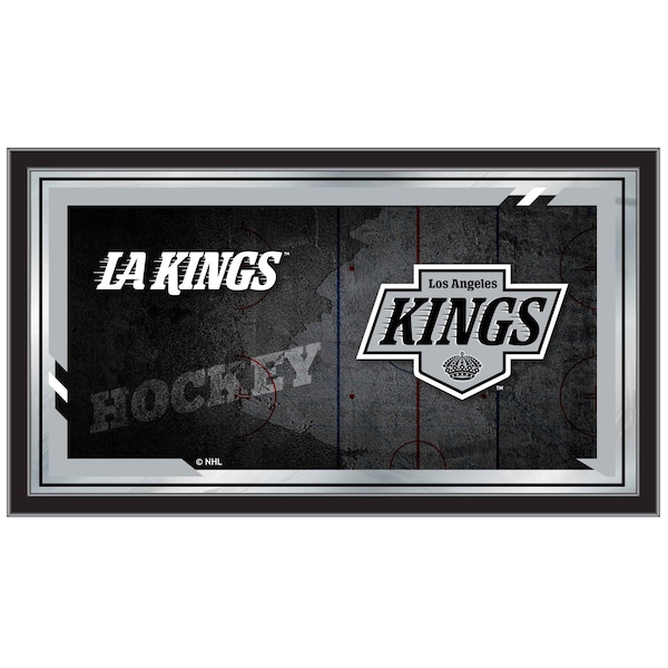 Holland Bar Stool Co Los Angeles Kings 15" x 26" Hockey Collector Mirror by Holland Bar Stool Company MColLAKing - main