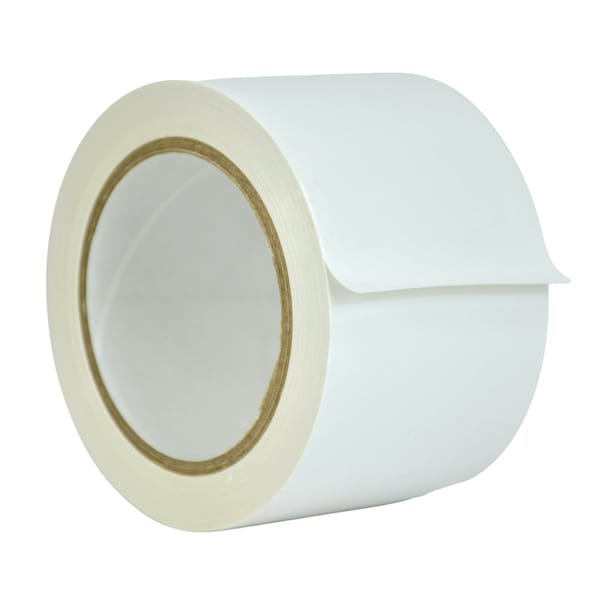 Wod Tape Floor Marking Tape, PVC, White, 3 inch (72mm) W., 6 mil Thickness, 16 PK WOD VTC606-03000-16-60-WHI - main