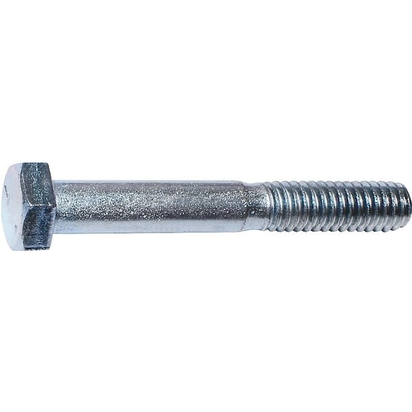 Midwest Fastener Grade 5, 3/8" Hex Head Cap Screw, Zinc Plated Steel, 2-1/2 in L 00300 - main