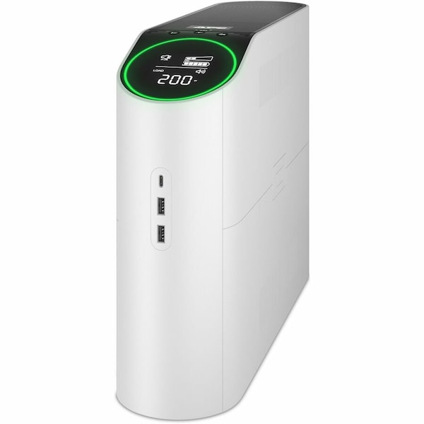 Apc GAMING BACK-UPS, 10 OUTLET, 1500VA, PURE SINEWAVE, 120V, ARCTIC WHITE AND REACTOR CIRCLE. BGM1500-US - main