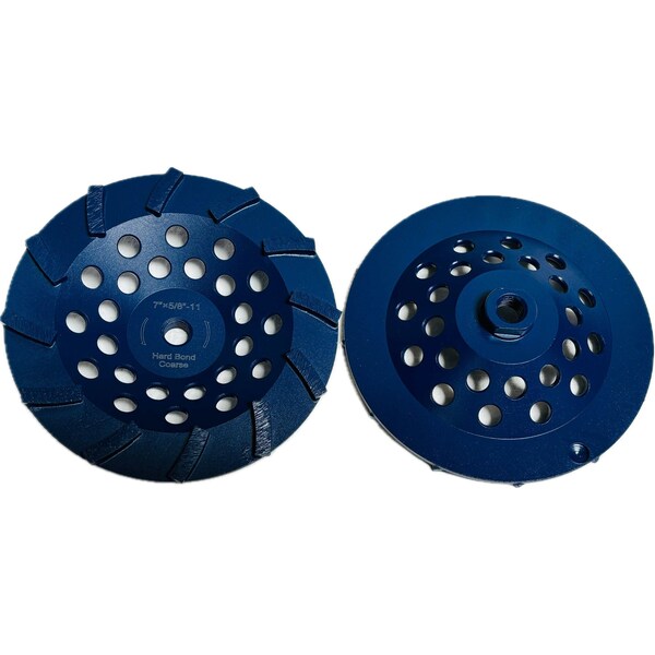 Vantage Product Turbo Segmented Cupwheel, Concrete Cutting, 7'', Hard STW712A1HT-H - main