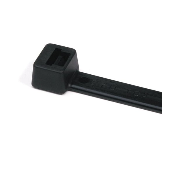 Hellermann Tyton Cable Tie, 9 in L, 2.17 in Max Bundle Dia., Black, PA 6.6, 120 lb Strength T120S0H4 - main